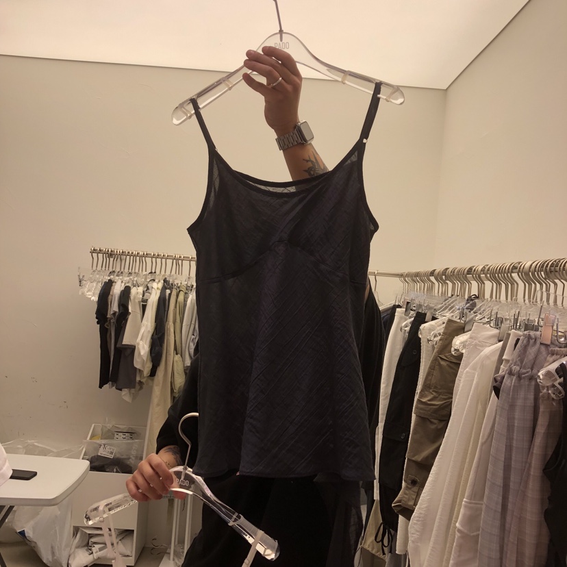 PADO東大門實拍韓國女士新品人氣職業時尚26夏季吊帶背心PADO吊帶/背心圖色2