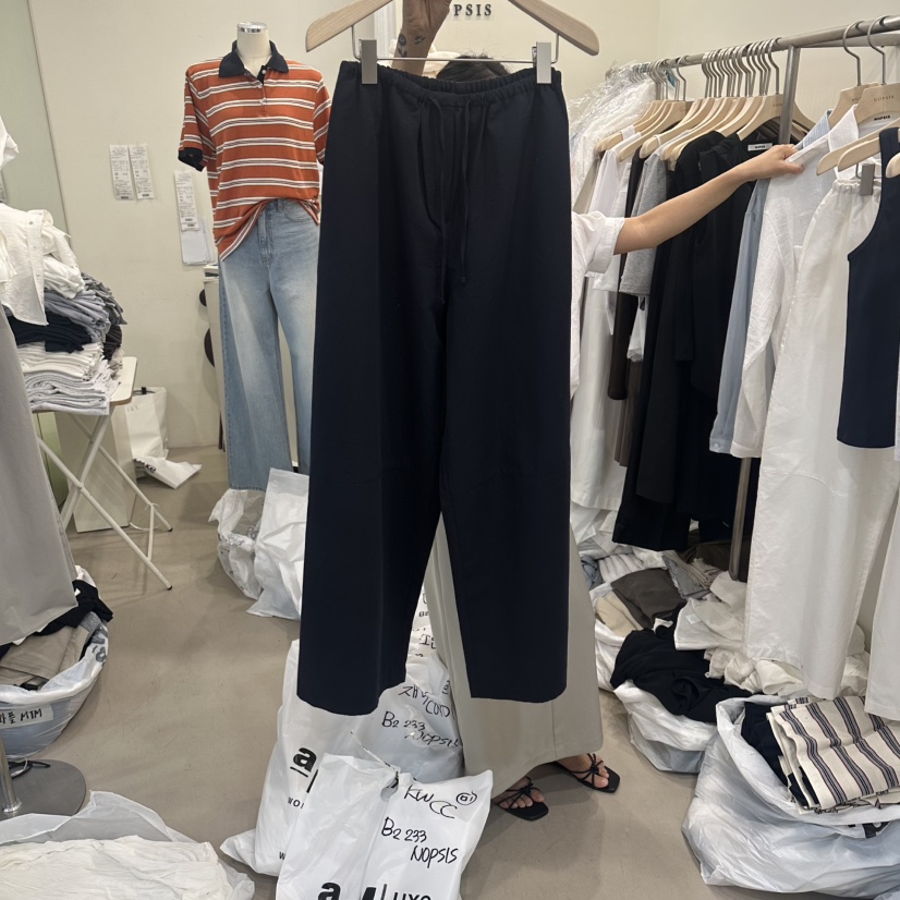 NOPSIS韓國直郵女裝新款時尚26夏季熱賣26春夏休閑休閑褲MNOPSIS休閑褲圖色2