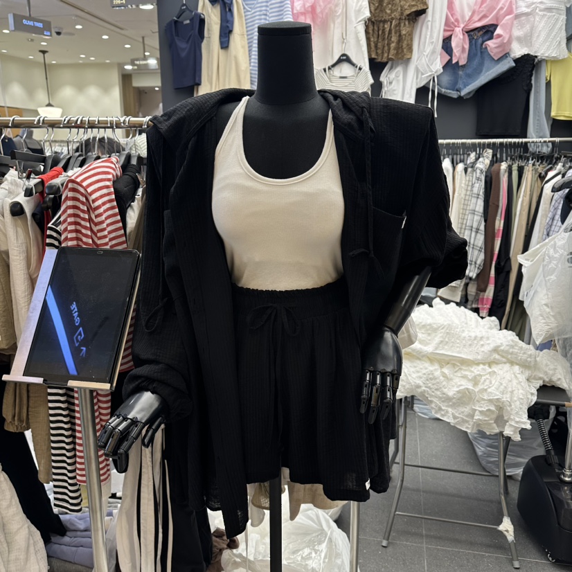 A-DEL韓國東大門代購女裝新品熱賣休閑襯衫蕾絲衫連帽衫A-DEL襯衫/蕾絲衫圖色3