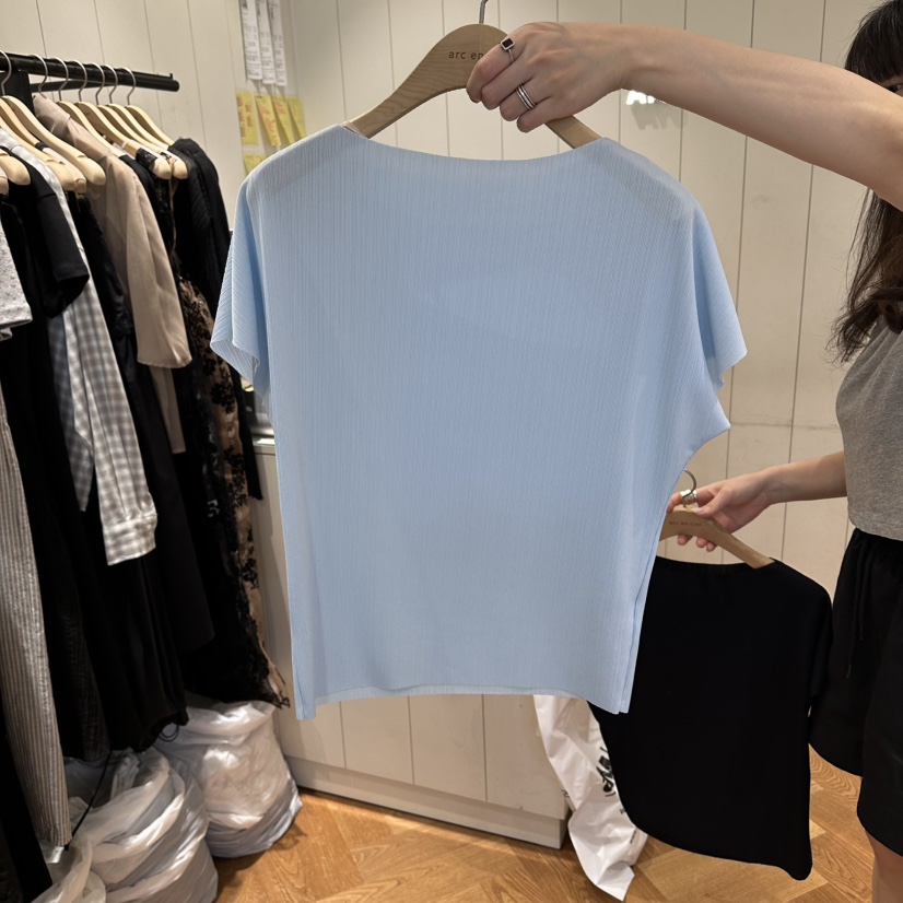 ARC韓國直郵女士新品時尚推薦人氣熱賣26春夏休閑26夏季T恤ARC EN CIELT恤圖色2