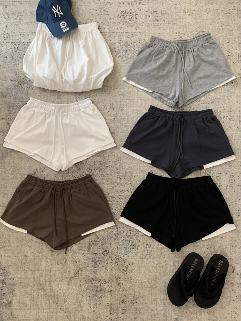 VIRKIN韓國直郵實拍女裝新品26夏季時尚26春夏職業熱賣短褲VIRKIN短褲