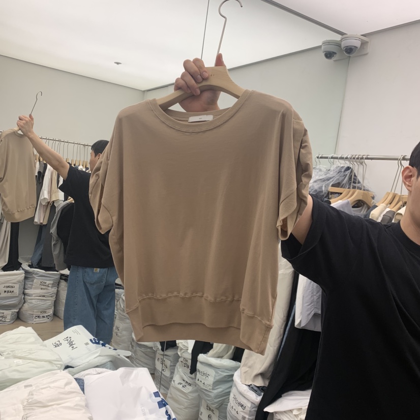 MOI-A韓國東大門直郵女裝新品人氣26春夏時尚職業休閑T恤MOI-AT恤圖色2