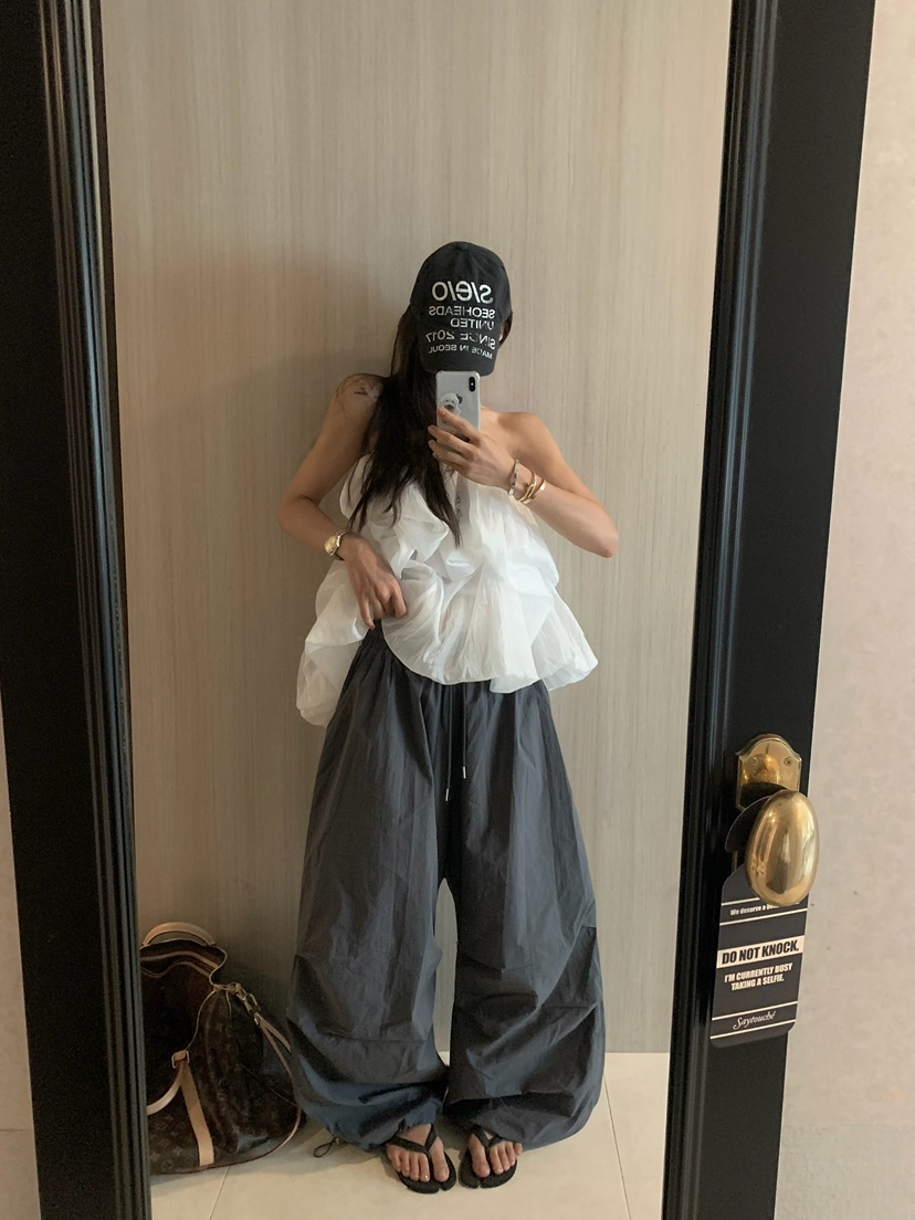 VIRKIN韓國直郵女裝新款職業人氣推薦熱賣26夏季26春夏休閑褲VIRKIN休閑褲