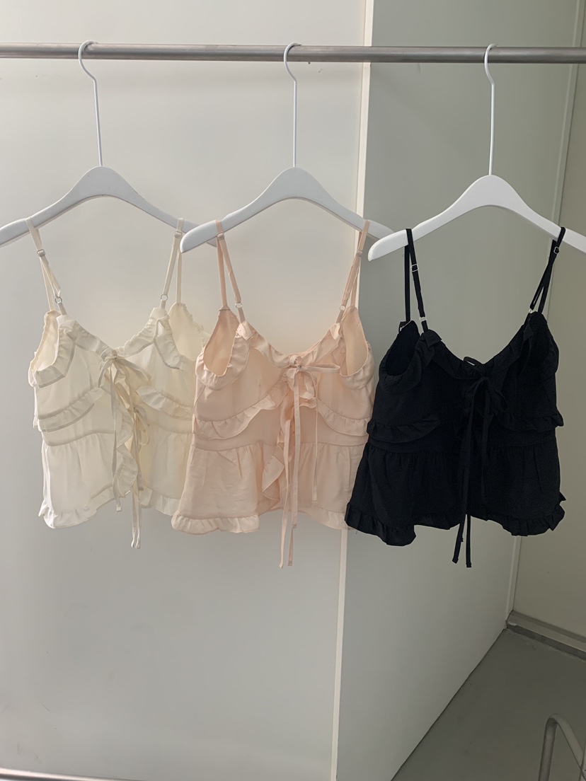 SHOP POSTER韓國直郵實拍女士新品26春夏休閑熱賣吊帶背心SHOP_POSTER吊帶/背心