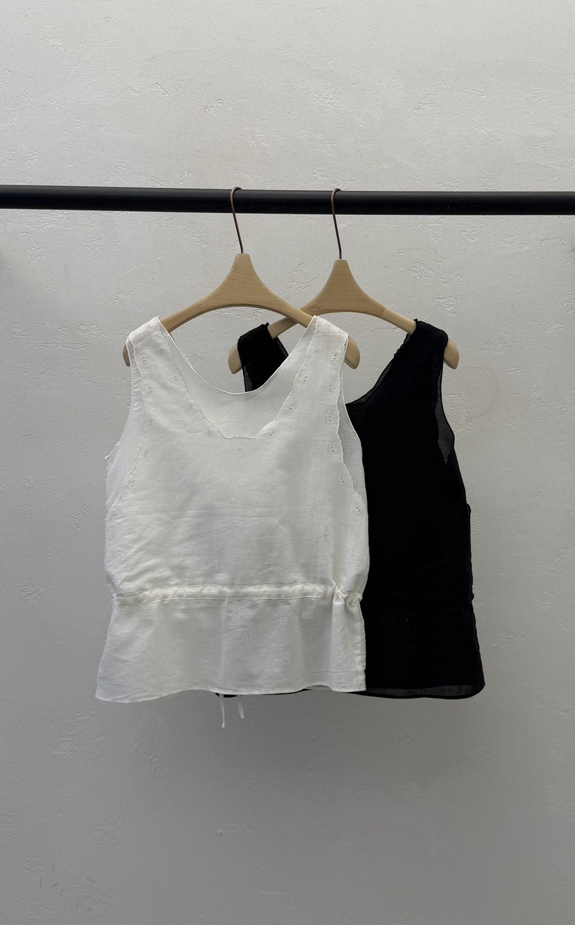 AUTUMN BEIGE-Q韓國東大門代購女士新款熱賣吊帶背心紐扣背心A.b/AUTUMN BEIGE吊帶/背心