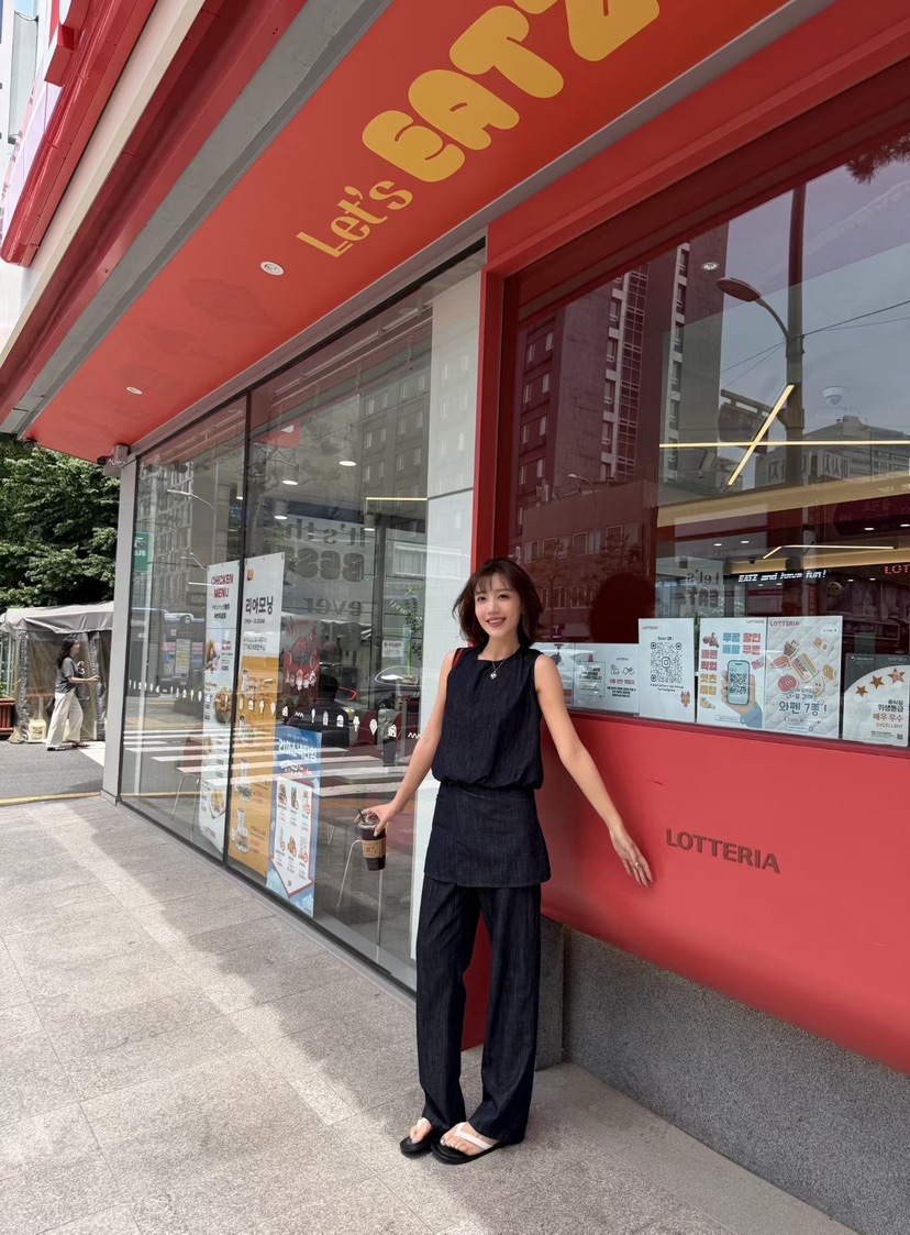 ONDO-P東大門實拍韓國女士新品26夏季職業吊帶背心水洗條紋ONDO-P吊帶/背心