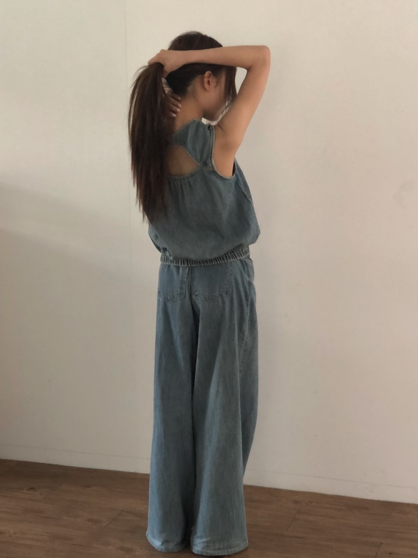 ONDO-P東大門實拍韓國女士新品26夏季職業吊帶背心水洗條紋ONDO-P吊帶/背心