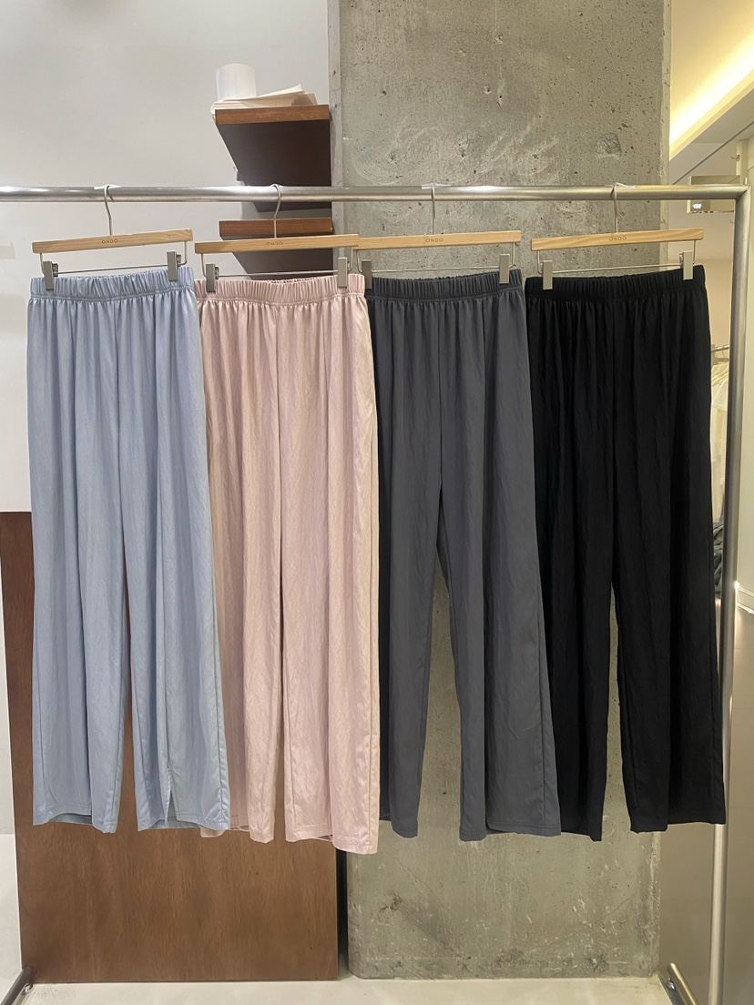 ONDO-P韓國代購女士新品休閑26夏季職業26春夏休閑褲開衩ONDO-P休閑褲