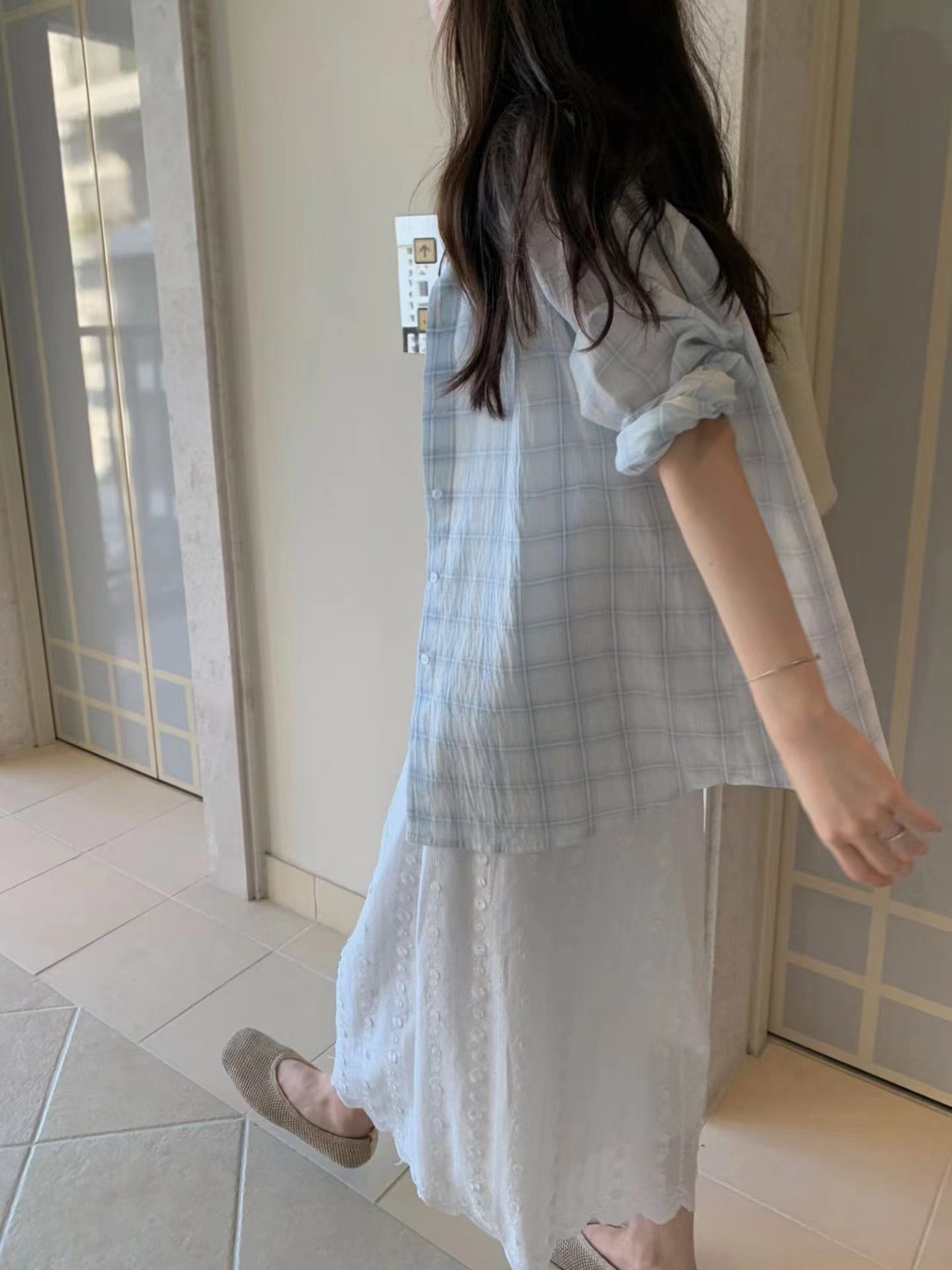 PYT-ot韓國直郵女裝新品休閑人氣職業時尚26春夏襯衫蕾絲衫Spretty young thing襯衫/蕾絲衫