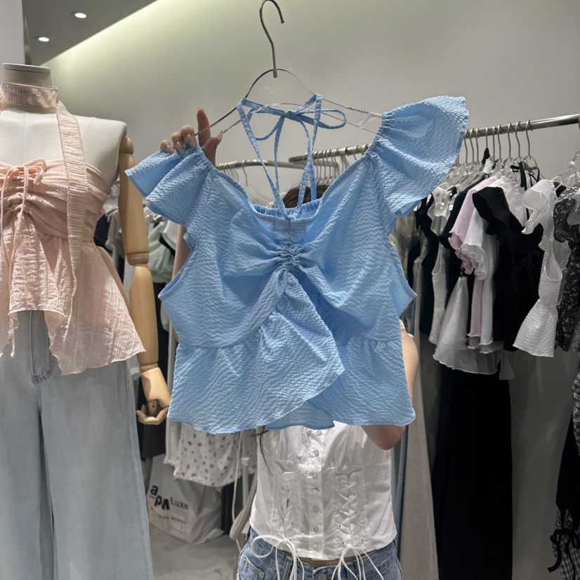 BAIE.38韓國直郵女士新款熱賣職業人氣休閑26夏季襯衫蕾絲衫LBAIE.38襯衫/蕾絲衫圖色4