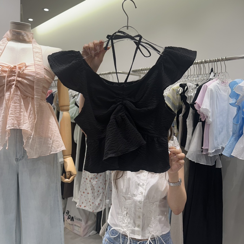 BAIE.38韓國直郵女士新款熱賣職業人氣休閑26夏季襯衫蕾絲衫LBAIE.38襯衫/蕾絲衫圖色5