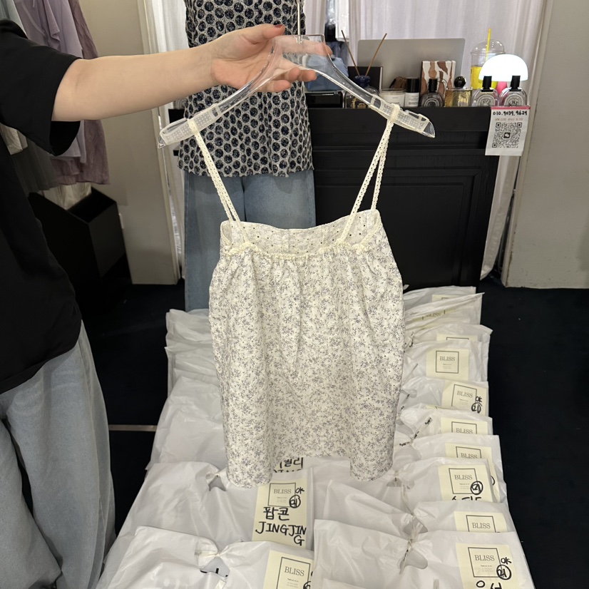 BLISS韓國東大門直郵女裝新款休閑26夏季時尚人氣吊帶背心LBLISS吊帶/背心