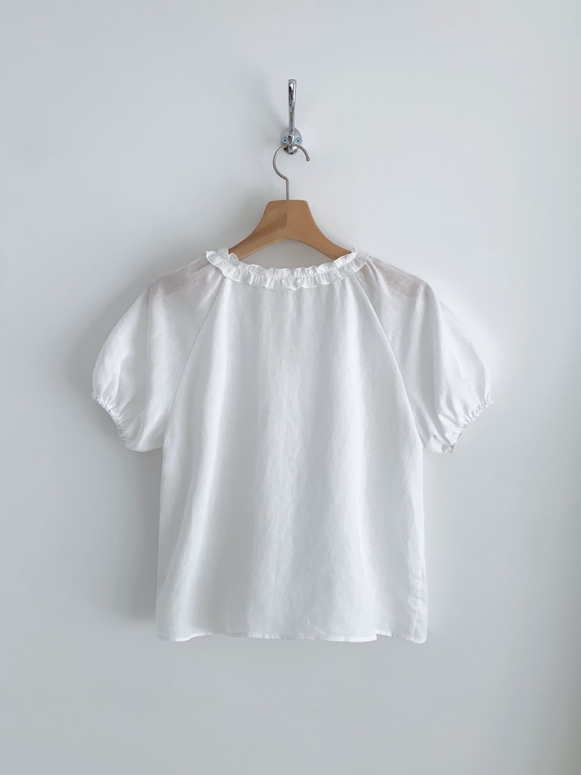 COURGETTE韓國直郵實拍女裝新品熱賣26夏季人氣襯衫蕾絲衫LCOURGETTE襯衫/蕾絲衫