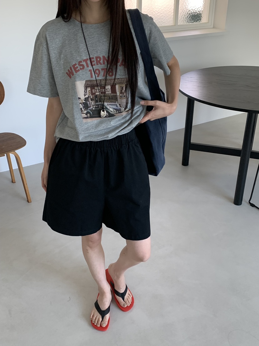 RIVER RAIN東大門實拍韓國女裝新款時尚推薦26春夏人氣短褲RIVER RAIN短褲
