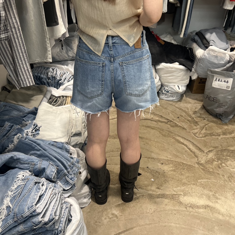 ALMOND PEPE韓國東大門代購女士新品26夏季人氣休閑短褲ALMOND PEPE短褲