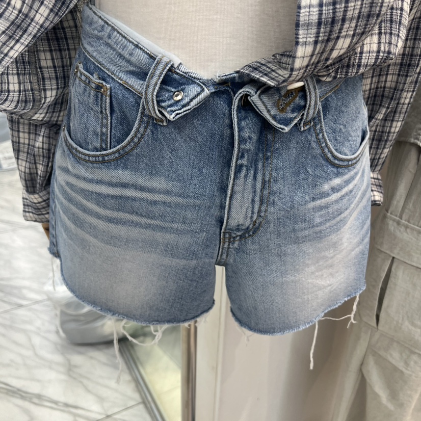 ALMOND PEPE韓國東大門代購女士新品26夏季人氣休閑短褲ALMOND PEPE短褲圖色1