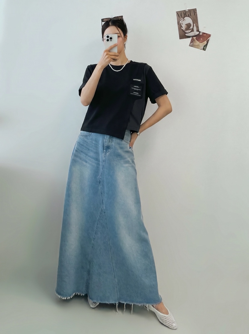 IAAN韓國直郵女士新款時尚人氣職業26夏季推薦熱賣休閑T恤iaAnT恤