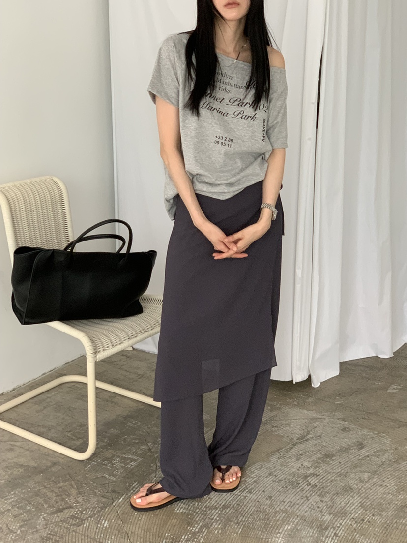 TRUE韓國直郵實拍女裝新款人氣職業26夏季熱賣時尚休閑裙褲TRUE裙褲