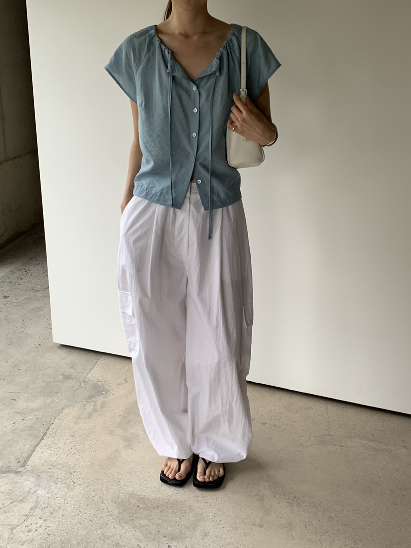 B_GARDER韓國東大門代購女士新款時尚26夏季26春夏襯衫蕾絲衫B.GARDER襯衫/蕾絲衫