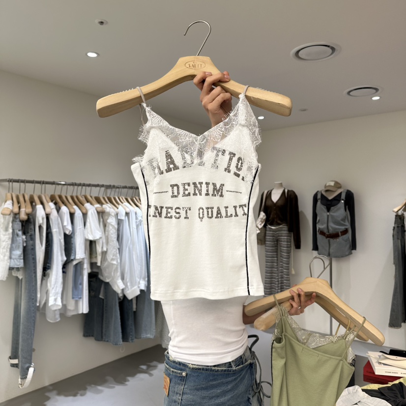 VAULT韓國直郵女士新品26春夏推薦26夏季休閑人氣吊帶背心VAULT吊帶/背心圖色1
