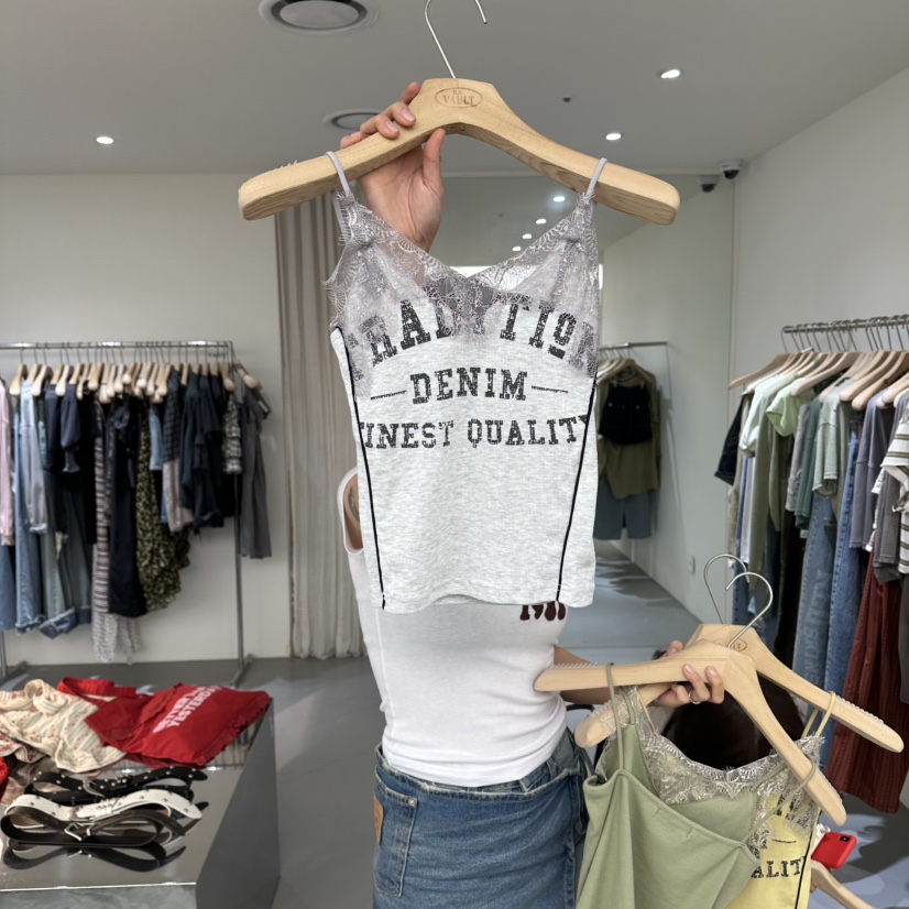 VAULT韓國直郵女士新品26春夏推薦26夏季休閑人氣吊帶背心VAULT吊帶/背心圖色2
