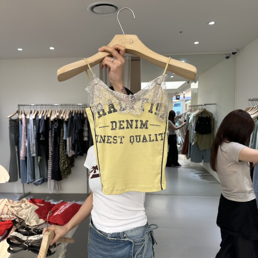 VAULT韓國直郵女士新品26春夏推薦26夏季休閑人氣吊帶背心VAULT吊帶/背心圖色3