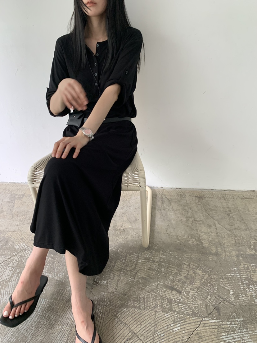 TRUE韓國東大門代購女士新款26春夏時尚推薦休閑人氣連衣裙STRUE連衣裙
