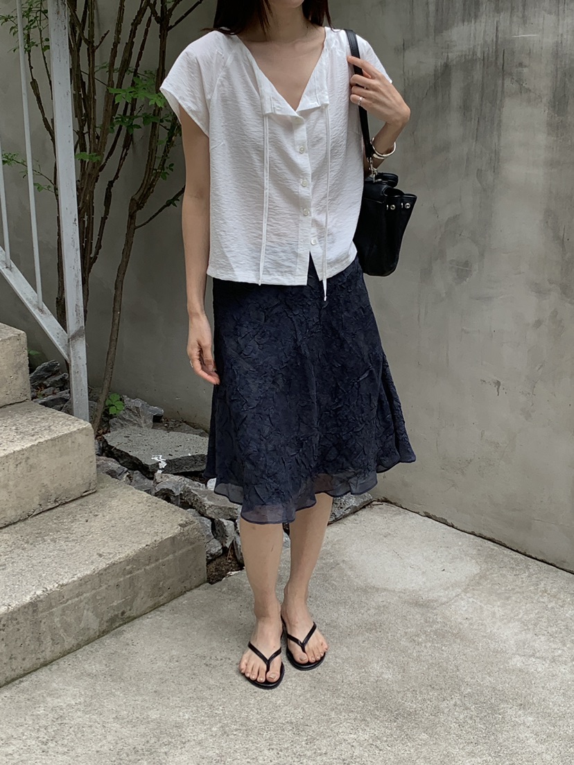 B_GARDER韓國東大門直郵女裝新款休閑26春夏半身裙中短裙B.GARDER半身裙/中短裙