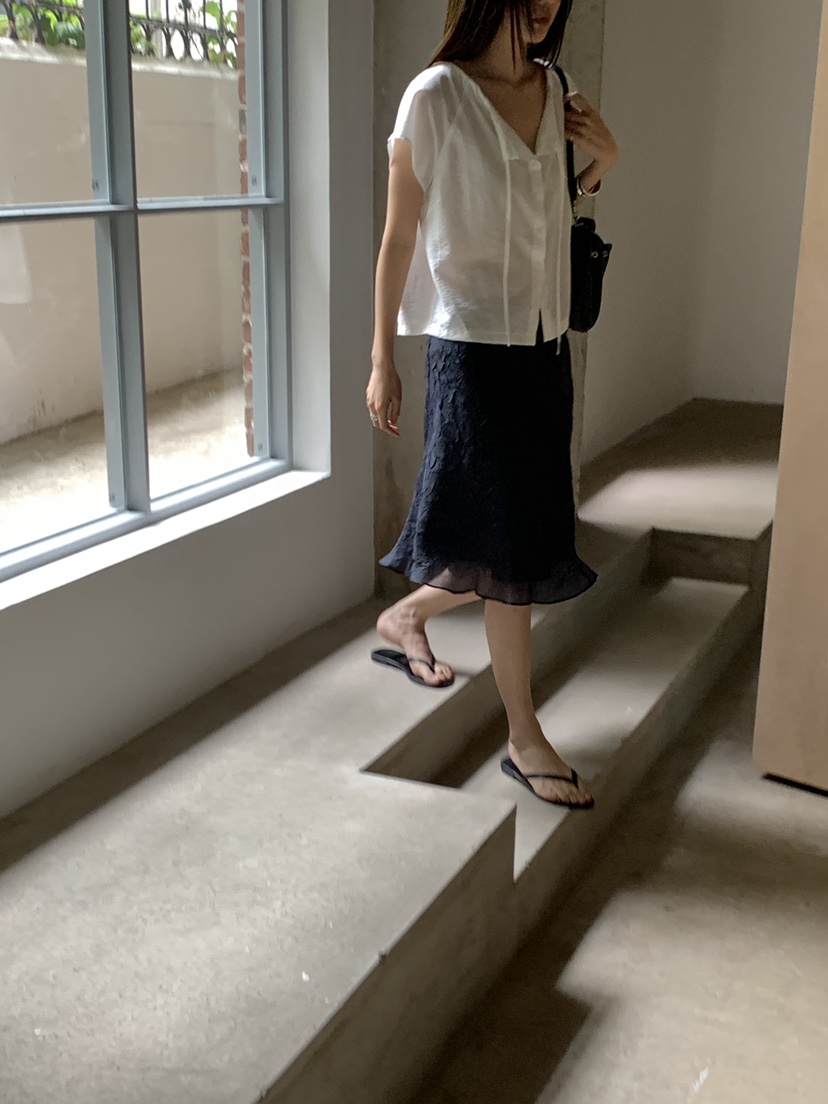 B_GARDER韓國東大門直郵女裝新款休閑26春夏半身裙中短裙B.GARDER半身裙/中短裙