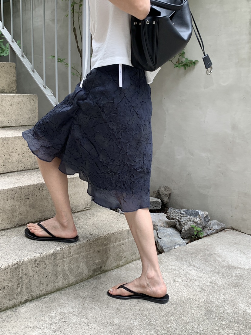B_GARDER韓國東大門直郵女裝新款休閑26春夏半身裙中短裙B.GARDER半身裙/中短裙