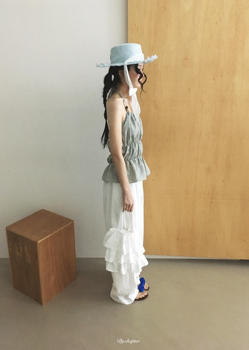 BY CHAPTER韓國直郵女裝新款26春夏人氣休閑職業休閑褲棉BY Chapter休閑褲