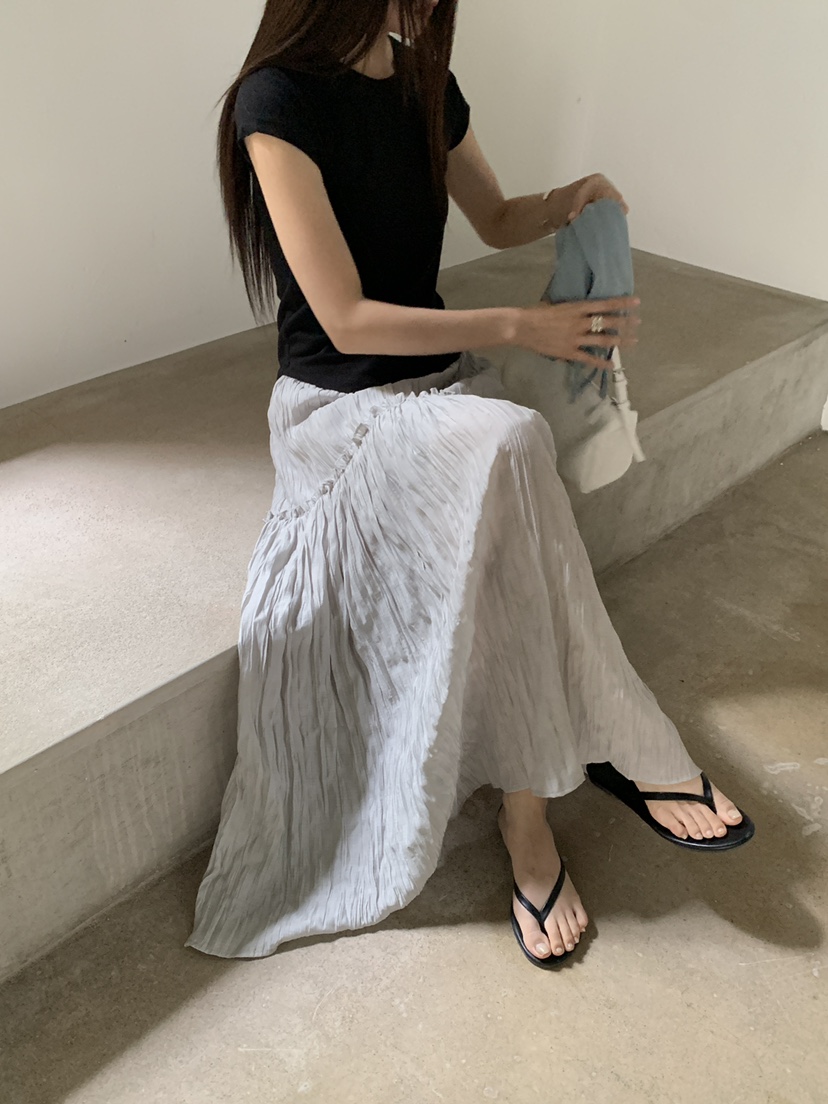 B_GARDER韓國直郵實拍女士新款休閑職業人氣熱賣推薦長裙B.GARDER長裙