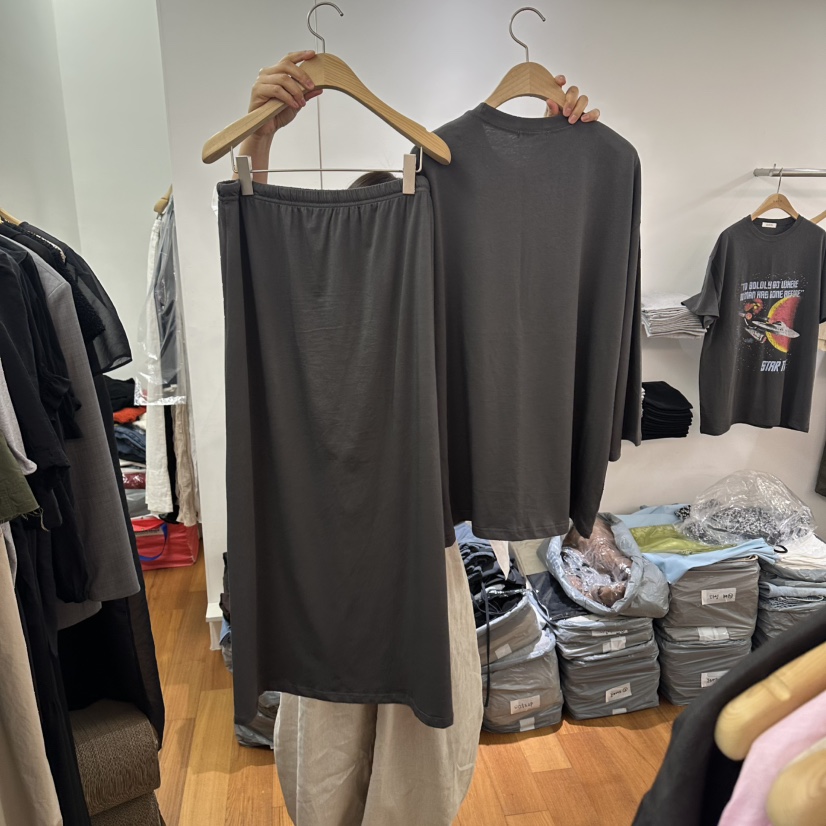 NAVE韓國直郵實拍女士新品熱賣26春夏休閑職業套裝不含腰帶NAVE套裝