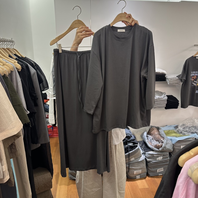 NAVE韓國直郵實拍女士新品熱賣26春夏休閑職業套裝不含腰帶NAVE套裝圖色3