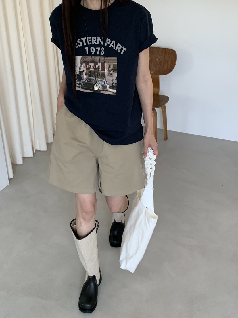 RIVER RAIN韓國東大門直郵女士新品人氣休閑熱賣推薦T恤RIVER RAINT恤