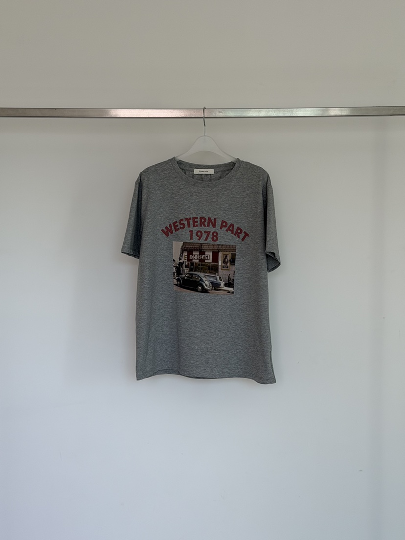 RIVER RAIN韓國東大門直郵女士新品人氣休閑熱賣推薦T恤RIVER RAINT恤圖色2