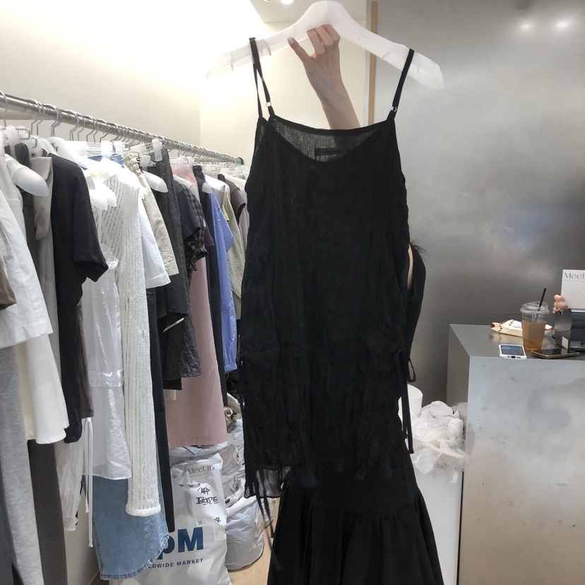 MEET ME韓國東大門代購女裝新品時尚26夏季休閑職業連衣裙LMEET ME連衣裙