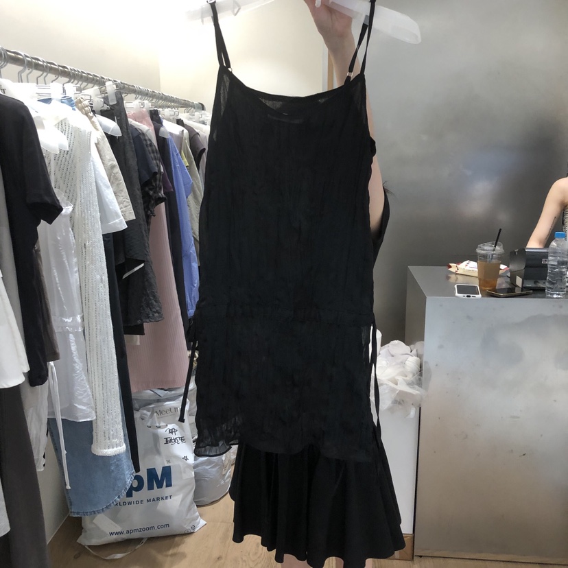 MEET ME韓國東大門代購女裝新品時尚26夏季休閑職業連衣裙LMEET ME連衣裙圖色2