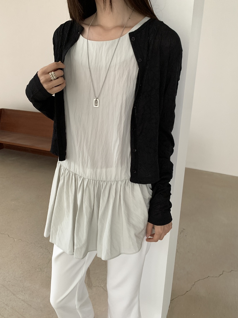 B_GARDER韓國直郵實拍女士新款休閑人氣推薦時尚針織衫開衫B.GARDER針織衫