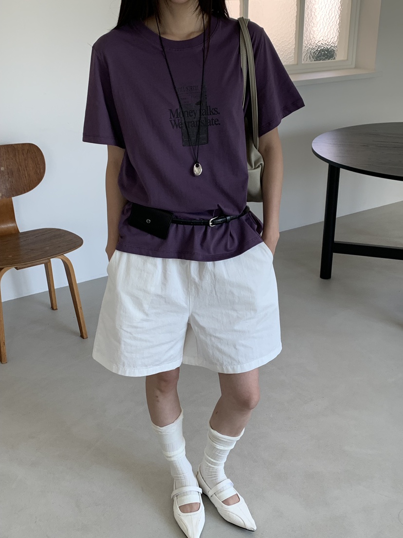 RIVER RAIN韓國直郵女裝新品人氣職業時尚熱賣推薦休閑T恤RIVER RAINT恤