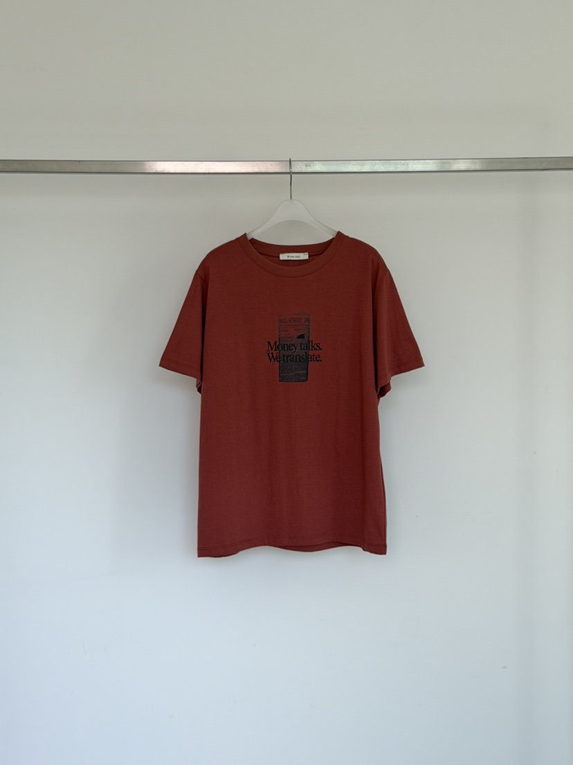 RIVER RAIN韓國直郵女裝新品人氣職業時尚熱賣推薦休閑T恤RIVER RAINT恤圖色2