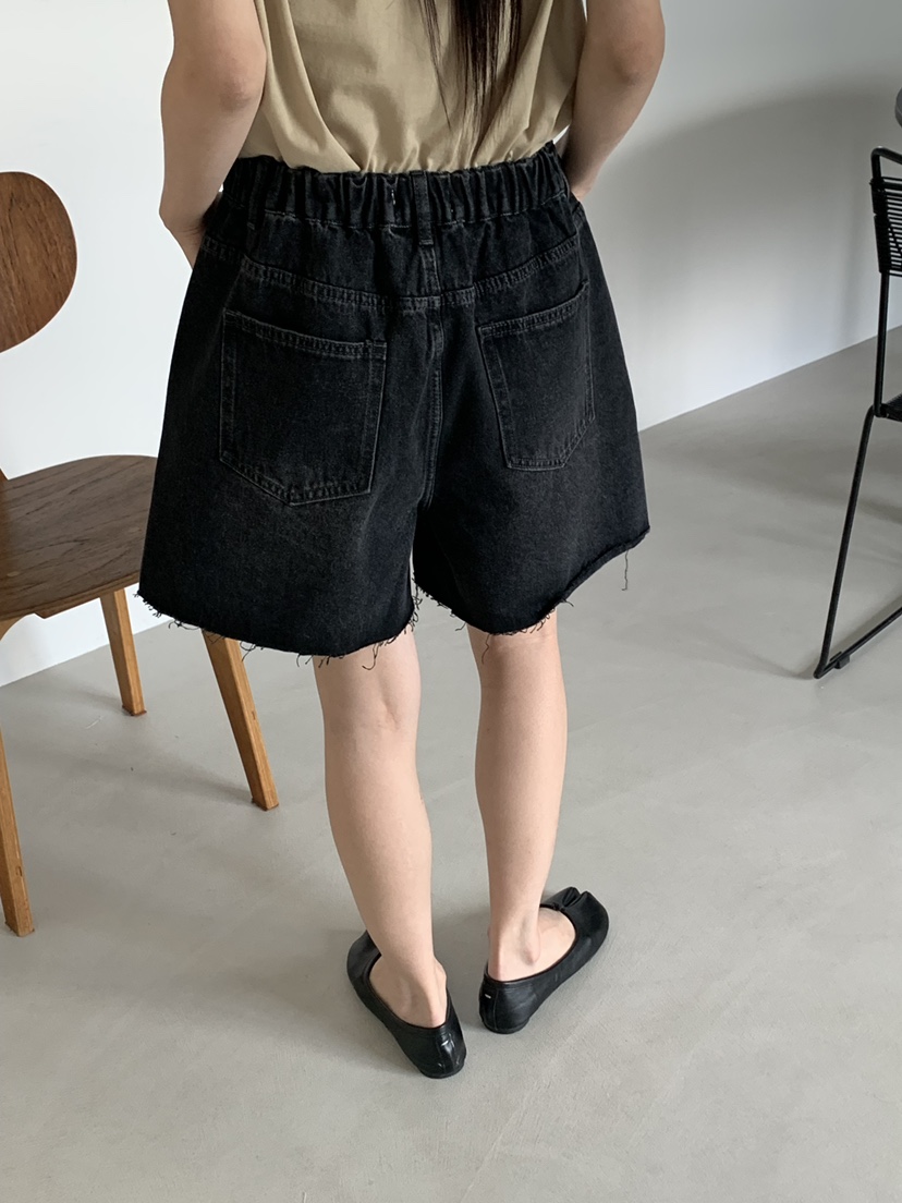 RIVER RAIN韓國直郵女裝新品26春夏時尚人氣短褲復古條紋RIVER RAIN短褲