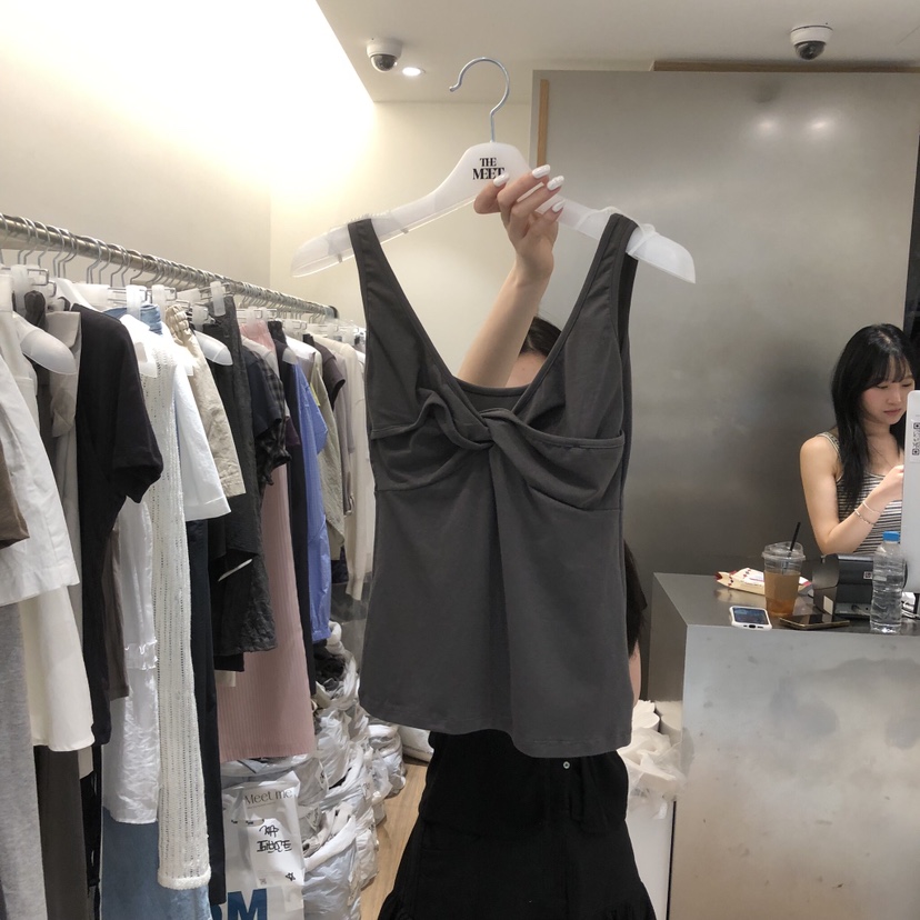 MEET ME韓國直郵女士新款職業人氣時尚推薦吊帶背心無袖MEET ME吊帶/背心圖色3