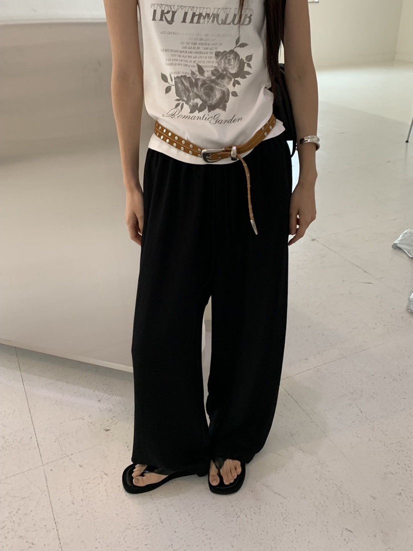 RIVER RAIN東大門實拍韓國女裝新款26春夏時尚26夏季休閑褲RIVER RAIN休閑褲