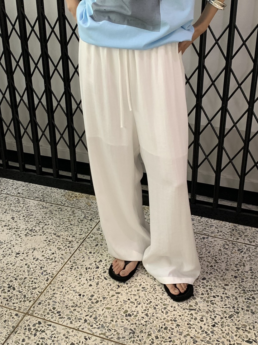 RIVER RAIN東大門實拍韓國女裝新款26春夏時尚26夏季休閑褲RIVER RAIN休閑褲