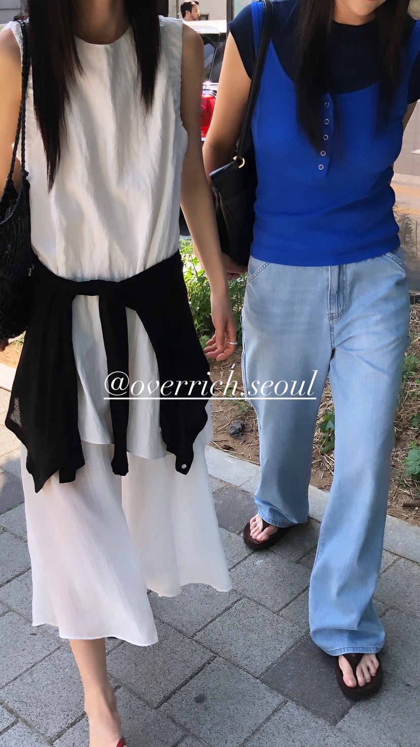 OVER RICH韓國東大門代購女裝新品推薦時尚26春夏連衣裙SOVER RICH連衣裙