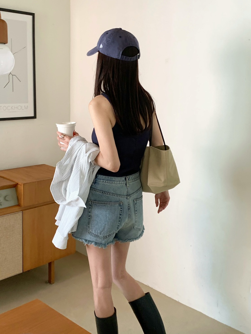 COURGETTE韓國直郵實拍女裝新款26夏季推薦休閑職業吊帶背心COURGETTE吊帶/背心