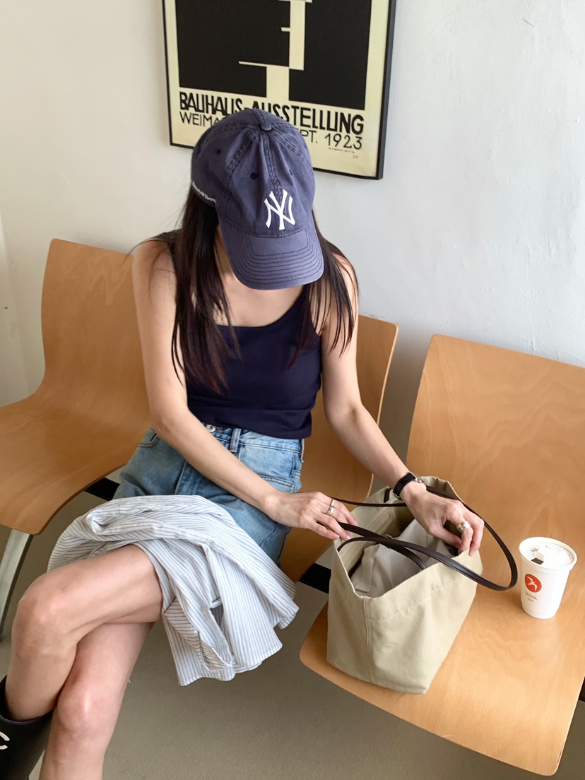 COURGETTE韓國直郵實拍女裝新款26夏季推薦休閑職業吊帶背心COURGETTE吊帶/背心