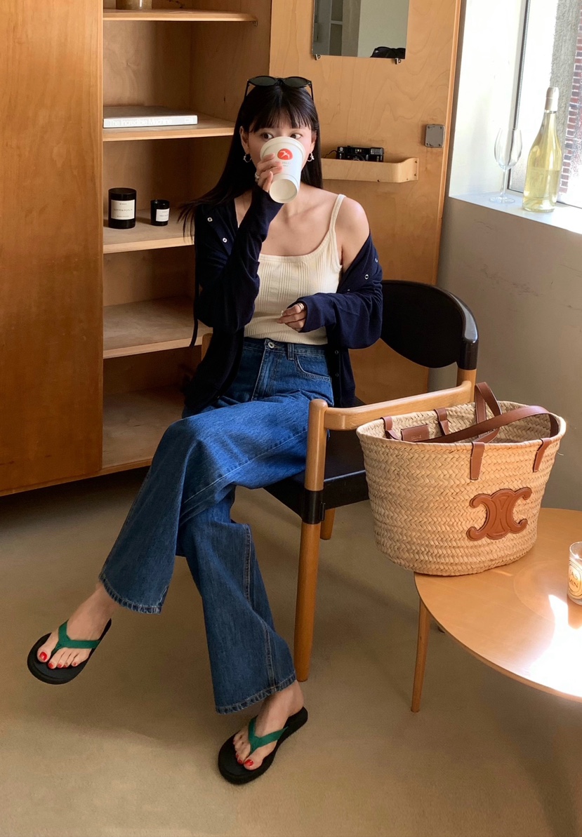COURGETTE韓國直郵實拍女裝新款26夏季推薦休閑職業吊帶背心COURGETTE吊帶/背心