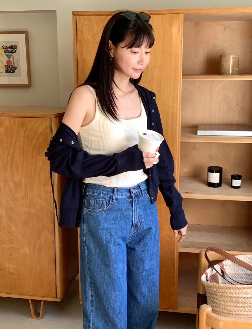 COURGETTE韓國直郵實拍女裝新款26夏季推薦休閑職業吊帶背心COURGETTE吊帶/背心
